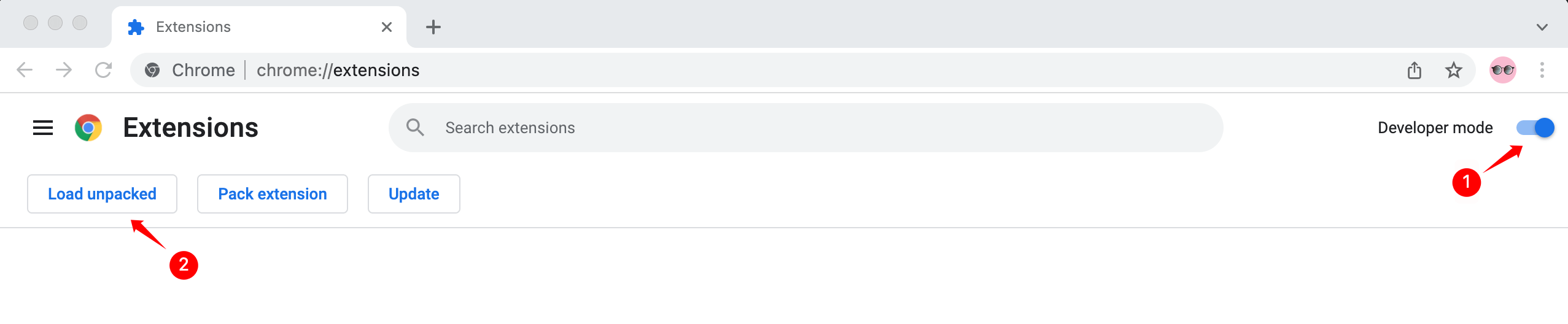 wlw scraper chrome extension load unpacked